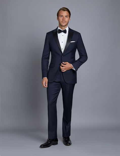 Men's Suits | Hawes & Curtis | USA Mens Designer Suits, James Bond Suit, Fit Dinner, Mens Fashion Suits Formal, Navy Tuxedos, Slim Fit Suit Pants, Formal Dresses For Men, Hawes And Curtis, Mens Fashion Work