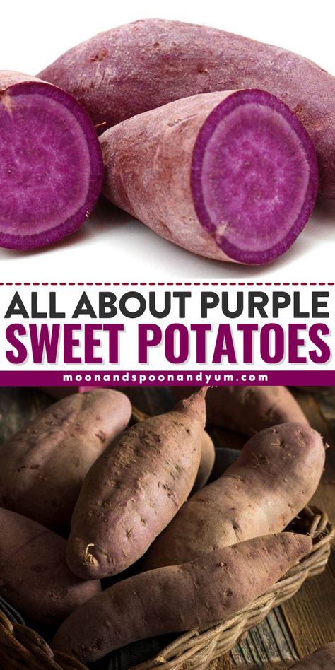 Discover the nutritional benefits and culinary versatility of purple sweet potatoes in our special guide. Learn about their antioxidant properties, cooking tips, delicious recipe ideas, and more! Hawaiian Purple Sweet Potato Recipes, Purple Yams Recipe, Purple Sweet Potato Benefits, Roasted Purple Sweet Potatoes, Japanese Purple Sweet Potato Recipe, Purple Sweet Potato Recipes, Japanese Purple Sweet Potato, Purple Potato Recipes, Rotation Diet