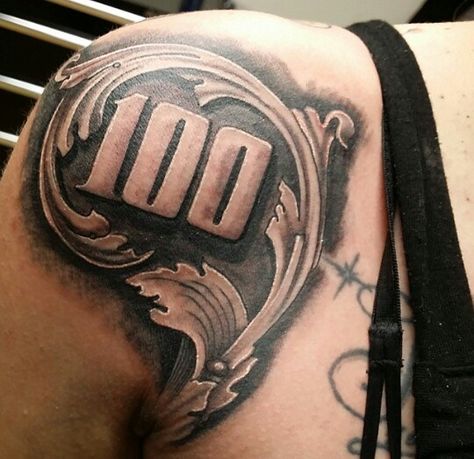 100 Lv Tattoo Ideas, East Los Angeles Tattoo, 2 Dollar Bill Tattoo, Play For Keeps Tattoo, The World Is Yours Tattoo Design, Script Tattoo Men, 100 Tattoo Design, Money Hungry Tattoo, 100 Dollar Bill Tattoo Designs