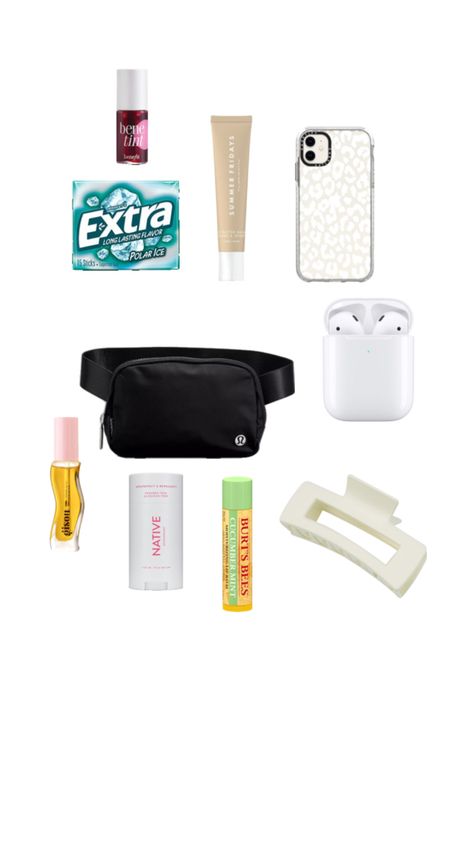 Things you need in your Fanny pack /you don’t actually have to put it in your fanny pack Fanny Pack