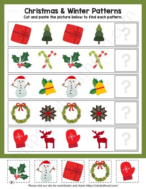 These activities are for kids who can spend time with fun activities. There are different activities in this worksheet. They are pattern finding, Word Search, Read Match and Trace, Color matching and decorating a Christmas tree. Christmas Cut And Paste Worksheets, Christmas Worksheets For Preschool, Christmas Educational Activities, Christmas Worksheets For Kids, Kids Christmas Activity, Christmas Learning Activities, Christmas Worksheet, Decorating A Christmas Tree, Christmas Learning