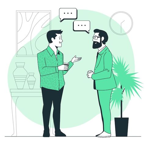 Two Person Talking Drawing, People Talking Illustration, Speaking Illustration, Conversation Pictures, Talking Animation, Talk Illustration, Talking Illustration, Multitasking Illustration, Two People Talking