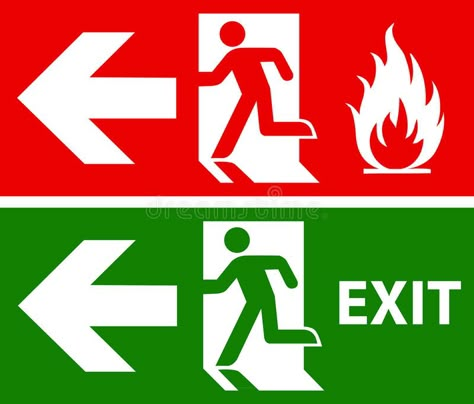 Emergency exit. Emergency fire exit door and exit door #Sponsored , #AFFILIATE, #AFFILIATE, #Emergency, #fire, #door, #exit Genre Anchor Charts, Safety Signs And Symbols, Door Illustration, Health And Safety Poster, Fire Exit, Emergency Exit Signs, Modern Christmas Ornaments, Camping Inspiration, Fire Door