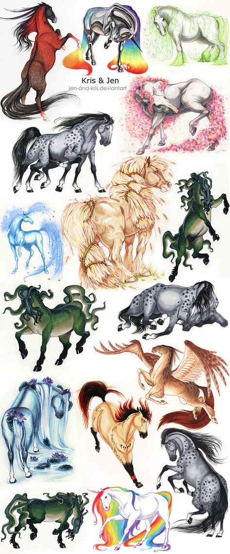 Sketchdump38 by jen-and-kris Magical Horses, Mystical Animals, Fantasy Horses, 강아지 그림, Horse Drawing, Creature Drawings, Horse Drawings, Fantasy Creatures Art, Equine Art