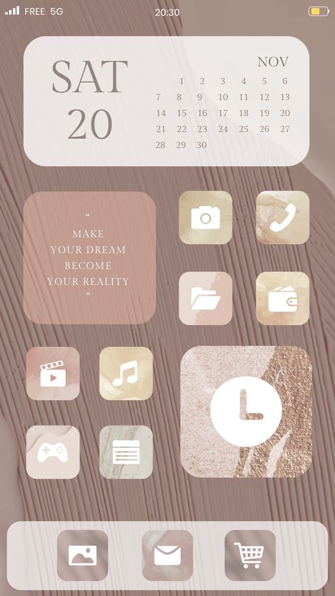 App Icon Aesthetic Free Download, Free Widget Apps, Calendar App Icon Aesthetic, Earth Tone App Icons, App Icons Calendar, Beige Aesthetic App Icons, Widget Apps, Green Calendar, Aesthetic Ios Homescreen