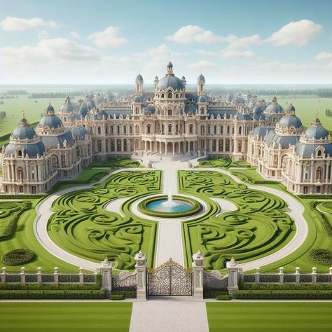 Palace Exterior Design, Royal Palace Exterior, Beautiful Palace, Castle Exterior, Castle House Design, Big Mansions, Dreamscape Architecture, Luxury Mansions Interior, Mansion Exterior