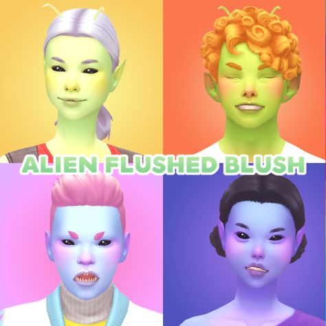 squeamish ew Sims 4 Alien Cc, Sims 4 Alien, Los Sims 4 Mods, Cc Clothing, Makeup Cc, My Sims, Sims 4 Mm Cc, Sims 4 Game Mods, Sims 4 Cc Makeup