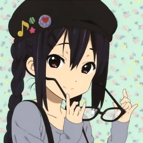 Mio K On Icon, Azusa K On, K-on Icons, Shojo Anime, K On, Cute Anime Pics, An Anime, Cute Icons, Aesthetic Anime