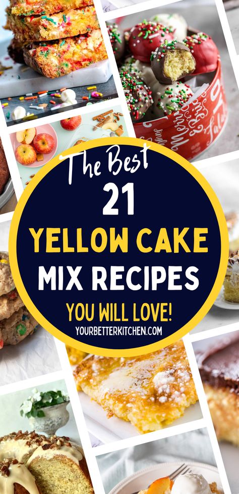 Yellow Cake Mix Desserts, Lemon Crumble Bars, Grasshopper Cake, Yellow Cake Mix Cookies, Lemon Crumble, Yellow Cake Mix Recipes, Best Cake Mix, Box Cake Recipes, Recipes Using Cake Mix