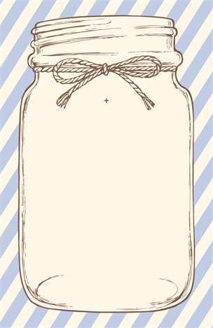 Mason jar invite Mason Jar Printables, Jar Drawing, Vistaprint Business Cards, Mason Jar Wedding Invitations, Free Mason, Bottle Drawing, Mason Jar Wedding, Visiting Card, Templates Printable Free