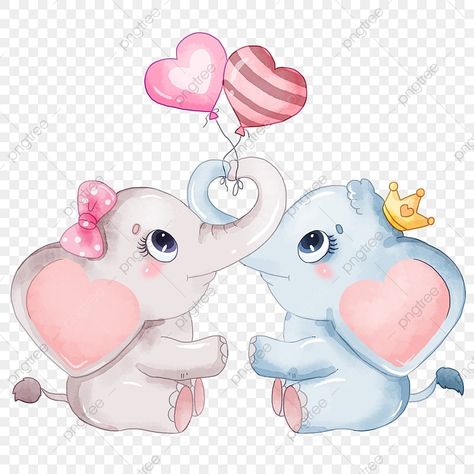 Elephant Background, Balloon Png, Love Cartoon, Elephant Cake, Elephant Balloon, Baby Photo Frames, Elephant Stickers, Elephant Theme