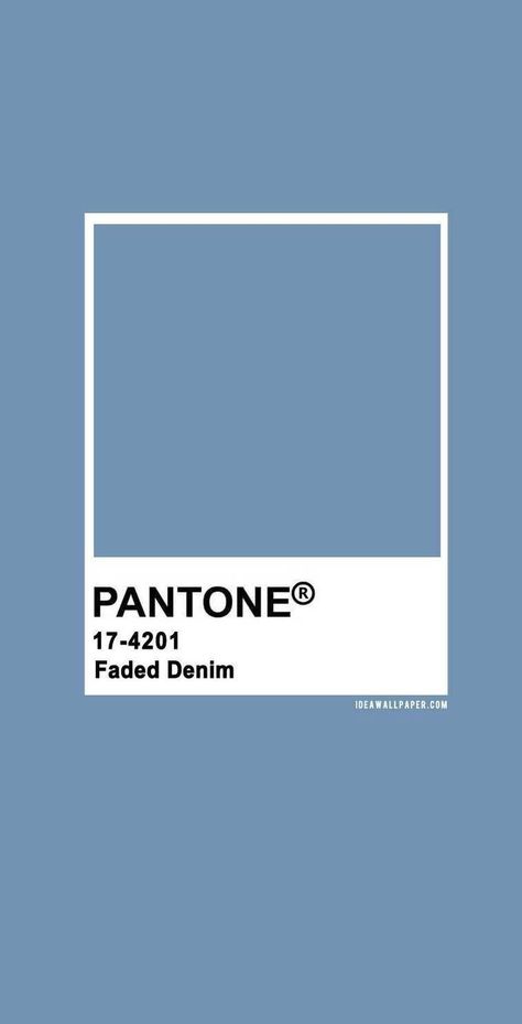 Denim Color Aesthetic, Denim Pantone, Pantone Azul, Pantone 2020, Pantone Palette, Pantone Colour Palettes, Most Beautiful Wallpaper, Brand Color Palette, Wallpapers Iphone