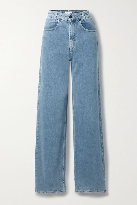 Highwaist Jeans Outfit, Pacsun Outfits, Blue Wide Leg Jeans, Wide Leg Jeans Outfit, Recruitment Outfits, Highwaist Jeans, Jeans Outfit Winter, Pacsun Jeans, Winter Jeans