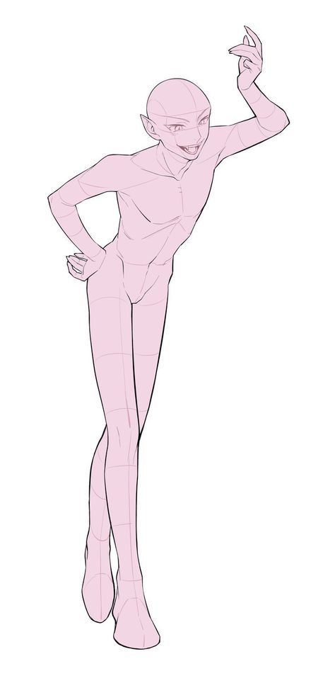 Standing Oc Base, Cute Drawing Base Pose, Kawaii Drawing Poses, Celebrating Pose Reference, Poses Base Reference, Cute Anime Poses Base, Queen Poses Drawing, Reference Anime Pose, Reference Body Drawing