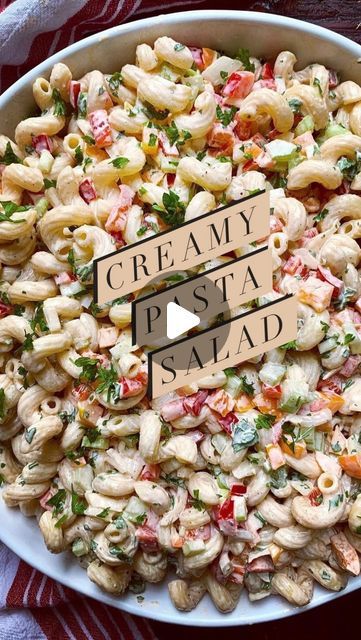 Diane Morrisey on Instagram: "Pasta Salad Season is closing in on us and this is a great one to bring to all those cookouts you’ll be attending this year!
I did not grow up eating classic macaroni salad. My Mom had a repertoire of 3 salads she used to make for picnics; Regular Potato Salad, Italian Potato Salad and our version of Macaroni Salad that had Tuna in it. 
I knew of this salad because all my friends Moms made it, but I had to wait until I was an adult to start to make it for my squad😊
Was worth the wait though. Simple, classic and non-fussy you can’t beat it for its ease and universal appeal. Lightly dressed in a creamy tangy dressing and filled with crunchy vegetables it’s a perfect dish to feed a crowd
.
.
Classic Macaroni Salad
.
.
.
1 lb dry macaroni
1/2 cup red onion choppe Italian Potato Salad, Creamy Macaroni Salad, Salad Italian, Crunchy Vegetables, Classic Macaroni Salad, Italian Potatoes, My Squad, Feed A Crowd, Macaroni Salad