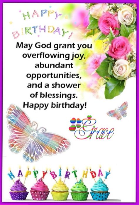 Happy Birthday Grace. Enjoy your day. Birthday Cake Wishes, Birthday For Friend, Friend Birthday Wishes, जन्मदिन की शुभकामनाएं, 30th Birthday Wishes, Birthday Wishes Songs, Happy Birthday Wishes Pics, Happy Birthday Flowers Wishes, Happy Birthday Wishes Messages