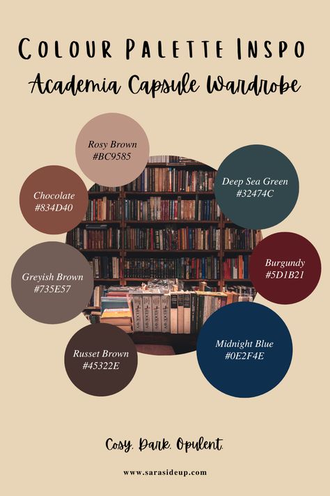 Library Aesthetic Color Palette, Academic Colour Palette, Library Colour Palette, Bookish Color Palette, Academic Color Palette, Bookstore Color Palette, Dark Academia Color Palette Hex Codes, Dark Academia Color Scheme, Dark Academia Palette