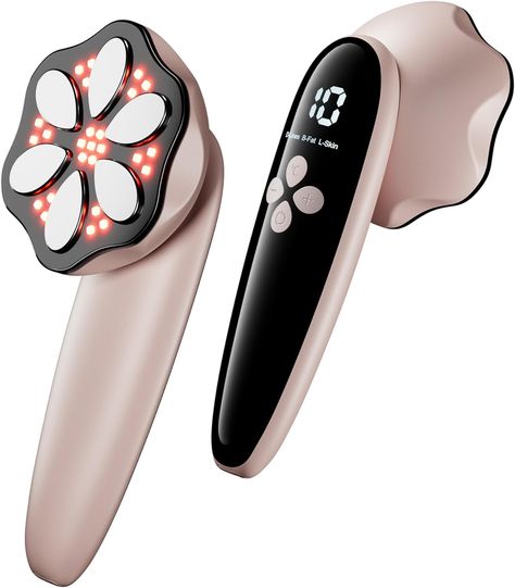 Depsoul Cellulite Massager, Upgraded 6 Heads Body Sculpting Machine 4 in 1 Cordless Electric Hand Massager Machine with 4 Modes 10 Intensity Levels for Belly, Waist, Arm, Leg, Butt Body Sculpting Machine, Massage Lotion, Shower Scrubber, Massage Machine, Hand Massage, Body Shower, Beauty Devices, Body Brushing, Body Sculpting