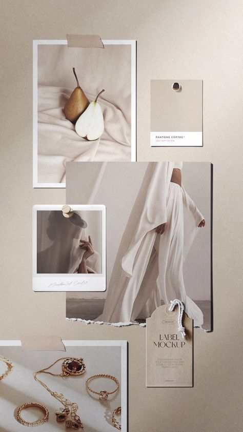 Natural Moodboard, 포트폴리오 레이아웃, Pinterest Design, Pinterest Templates, Stationery Mockup, Instagram Layout, Mood Board Inspiration, Design Visual, Mood Board Design