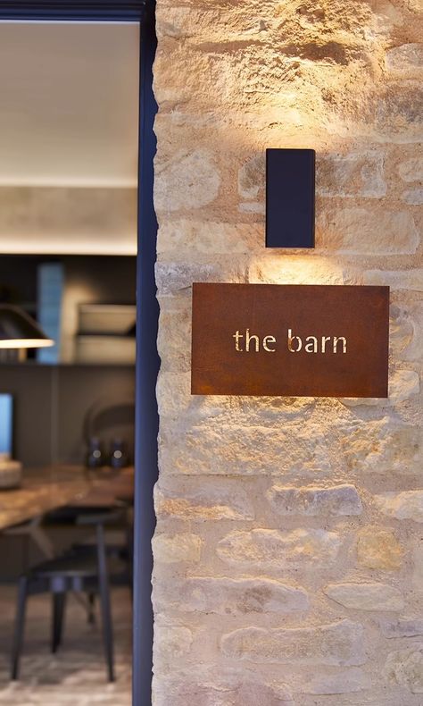 Corten Steel Signage, Room Signage Design, Steel Signage, Wm Logo, Signboard Design, Rustic Signage, House Name Plaques, Entrance Signage, Restaurant Signage