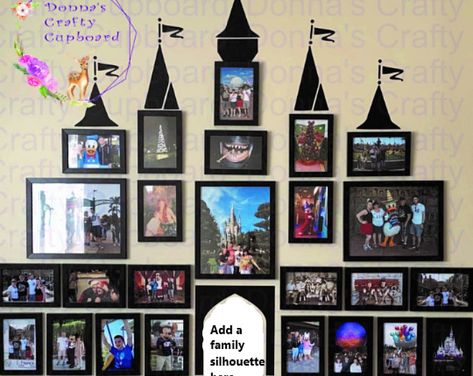 Castle Decal set choice of colours now with added family | Etsy Chateau Disney, Casa Disney, Disney Wall Decor, Deco Disney, Disney Room Decor, Castle Pictures, Tema Disney, Disney Rooms, Disney Wall