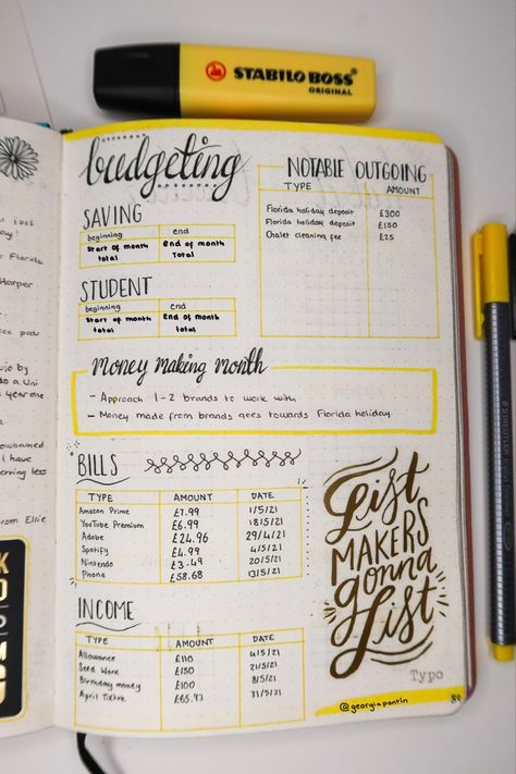 Money Tracker Journal, Finance Bullet Journal Layout, Bullet Journal Ideas Saving Money, Monthly Money Planner, Money Folder Budget, Monthly Budget Journal Layout, Bullet Journal Beginning Pages 2023, Finance Journal Ideas, Bujo Money Tracker