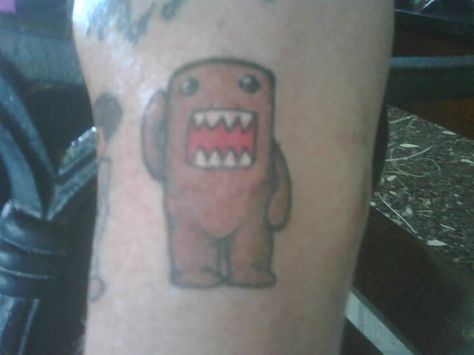 Domo..my tat Domo Kun Tattoo, Domo Tattoo, Ria Core, N Tattoo, Domo Kun, Fish Tattoos, Jesus Fish Tattoo, Tatting, Piercings