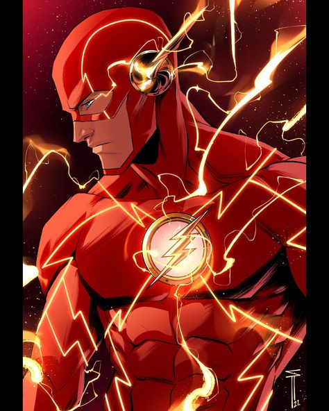 Flash Fanart, Justice League Art, Konosuba Wallpaper, Flash Dc Comics, Flash Comics, Dc Comics Wallpaper, Kid Flash, Univers Dc, Arte Dc Comics