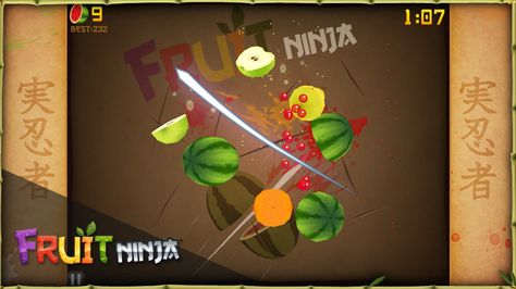 Fruit Ninja Live game - using water balloons Fruit Ninja Game, Ninja Fruit, Ninja Tattoo, Water Balloon Games, Ninja Games, Fruit Ninja, Summer Party Games, Ninja Party, Ipad Kids