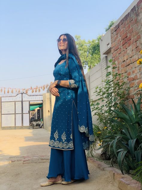 designer punjabi suit , punjabj suit 2021 Punjabi Palazzo Suit Design, Pajama Suit Punjabi, Suit Girls Punjabi, Gurdwara Suits, Punjabi Suit Colour, Punjabi Plazo Suits, Normal Lehenga, Trending Punjabi Suits, Simple Punjabi Suits