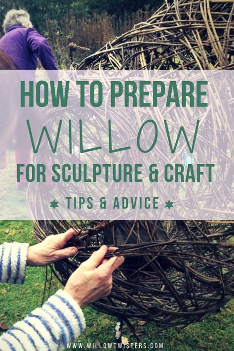 Nature Crafting, Takken Decor, Willow Furniture, Willow Garden, Living Willow, Basket Weaving Diy, Basket Weaving Patterns, Living Fence, Willow Weaving