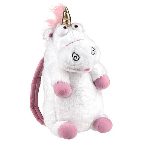 Despicable Me Unicorn, Fluffy Unicorn, Unicorn Books, Orlando Theme Parks, Unicorn Bag, Unicorn Backpack, Unicorn Crafts, Plush Backpack, Unicorn Toys