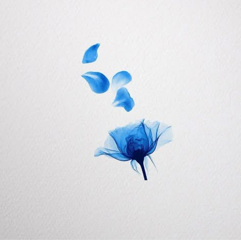 Blue rose tattoo ideas. Aesthetic tattoo ideas. Blue tattoo ideas. Mini tattoo. Cute tattoo. Minimal tattoo. Colorful tattoo. Tinny tattoo ideas. Cute tinny tattoos. 
Cr : @pokhy_tattoo for the credits. Blue Tattoo Ideas, Tattoo Ideas Aesthetic, Tattoo Ideas Cute, Blue Flower Tattoos, Blue Ink Tattoos, Zen Tattoo, Tattoo Colorful, Aesthetic Tattoo Ideas, Rose Tattoo Ideas