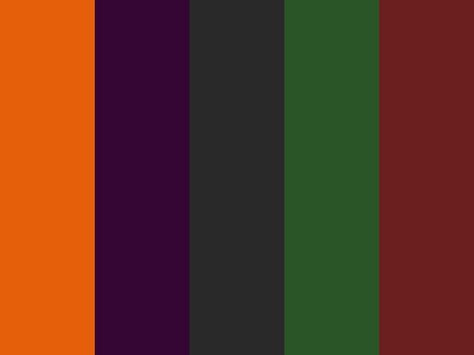 "Hall-o-ween" by dashiedragon Halloween, Jack Skellinton, the nightmare before christmas Nightmare Before Christmas Color Palette, Dark Interior Design, Christmas Colour Schemes, Christmas Color Palette, Halloween Color, Palette Design, Christmas Color, Bold Color Palette, Dark Interiors