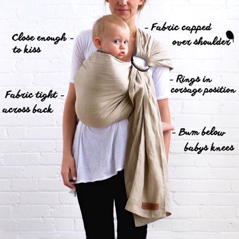 Always remember safe babywearing. Go through the check list every time you wear your baby. #mywildbird Ring Sling Newborn, Bird Ring, Baby Carrying, Wrap Carrier, Ring Sling, Baby Sling, Baby Prep, Woven Wrap, Crochet Bebe