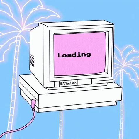 Aesthtic Loading GIF - Aesthtic Loading - Discover & Share GIFs Aesthetic Gif, I Hope, Gif, Computer, Tv