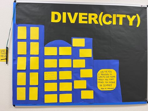 Equity And Inclusion Bulletin Board, Inclusivity Bulletin Board, Diversity And Inclusion Bulletin Board, Diversity Bulletin Board Ideas, Inclusion Bulletin Board, Diversity Bulletin Board, Residence Life Bulletin Boards, Cool Bulletin Boards, College Bulletin Boards