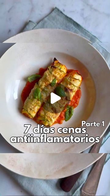 Cenas Keto, Italian Pasta Recipes, Low Carb Diet Recipes, Inflammatory Foods, Low Carbohydrates, Healing Food, Italian Pasta, Zucchini Recipes, Instagram Ideas