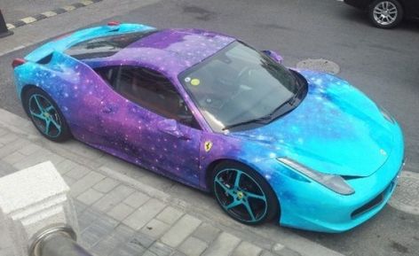 Top 10 Weird and Unusual Ferrari Paint Jobs Lamborghini Egoista, Galaxy Car, Wallpaper Hippie, Car Customization, Slug Bug, Car Interior Diy, Sick Cars, Car Paint Jobs, Hippie Car