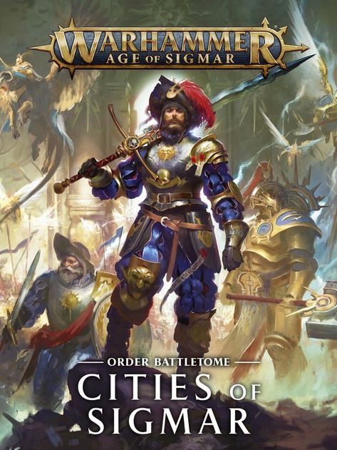 [PDF] Free Download Battletome: Cities Of Sigmar By Games Workshop Cities Of Sigmar, Hobby Inspiration, Warhammer Empire, Warhammer Fantasy Roleplay, Game Workshop, Fantasy Battle, Age Of Sigmar, Warhammer Art, Warhammer 40k Artwork