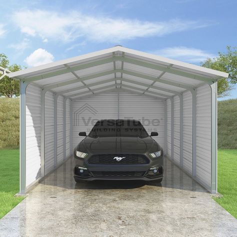 Carport or Shelter - Building Kits Metal Carport Kits, Carport Prices, Metal Roof Panels, Carport Ideas, Diy Carport, Carport Kits, Steel Carports, Canopy Architecture, Garage Apartment Plans