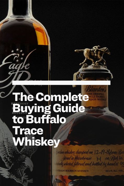 The Complete Buying Guide to Buffalo Trace Whiskey: Important Brands and Bottles Explained Weller Bourbon, Wheated Bourbon, Single Barrel Bourbon, Bourbon Tasting, Buffalo Trace, Rye Bourbon, Whiskey Brands, Best Bourbons, Sazerac