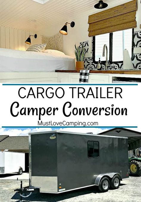 Converted Cargo Trailer, Trailer Camper Conversion, Enclosed Trailer Camper, Cargo Trailer Camper Conversion, Custom Rv, Cargo Trailer Conversion, Trailer Conversion, Cargo Trailer Camper, Box Trailer