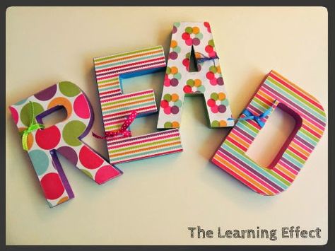 READ Letters for Classroom Library | The Learning Effect Read Letters For Classroom, Letters Tutorial, Classroom Library Organization, Read Letters, Library Organization, Math And Science, Elementary Library, Upper Elementary Resources, Class Decoration