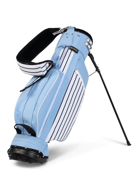 Discover great products at the best prices at Dealmoon. Classic Stand Bag - Powder Blue Pinstripe. Price:$144.00 Trendy Golf, Pull Cart, Classic Golf, Velour Tops, Golf Towels, Golf Bag, Classic Bags, Golf Accessories, Golf Fashion