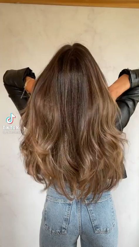 Beautiful Mixture! [Video] | Balayage straight hair, Balayage long hair, Haircuts straight hair Bronde Balayage Brunettes Straight, Brunette Hair Transformation Balayage, Blended Balayage Straight Hair, Bronde Balayage Long Hair, Blond Hair To Brown Hair Transformation, Bayalage Brunette Straight Hair Long, Straight Brown Hair Balayage, Brown Blended Balayage, Blended Bronde Balayage