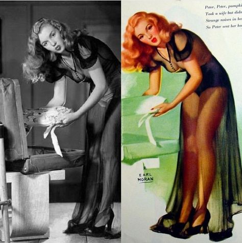 Earl Moran, Hollywood Costume, The Photograph, Norma Jeane, Pin Up Art, Working Together, Art Model, Retro Art, Marilyn Monroe