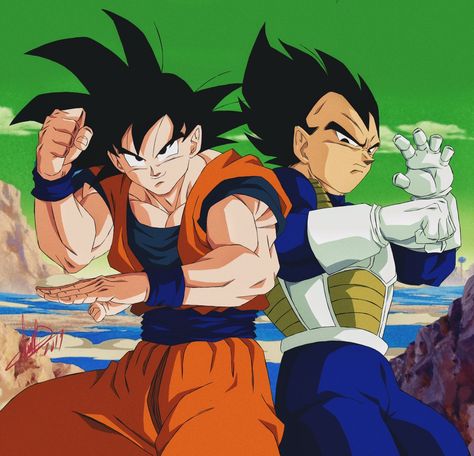 Dragonball Goku, Goku Y Vegeta, Dragon Ball Super Wallpapers, Dragon Ball Art Goku, Goku Vs, Dragon Ball Super Art, Dragon Ball Super Goku, Dbz Art, Dragon Ball Image