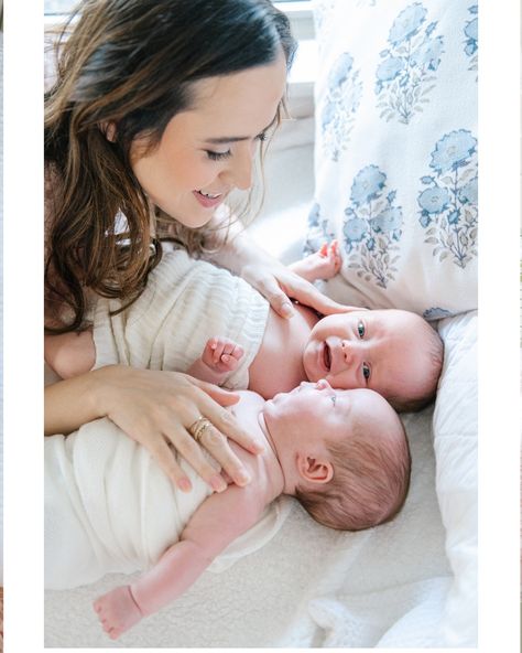 Still in love and admiring this twin newborn session! Mom and her twins’ cuddles! Mom Holding Twins, Twins Newborn, Twin Newborn, Newborn Twins, Still In Love, Newborn Session, Single Mom, Twins, In Love