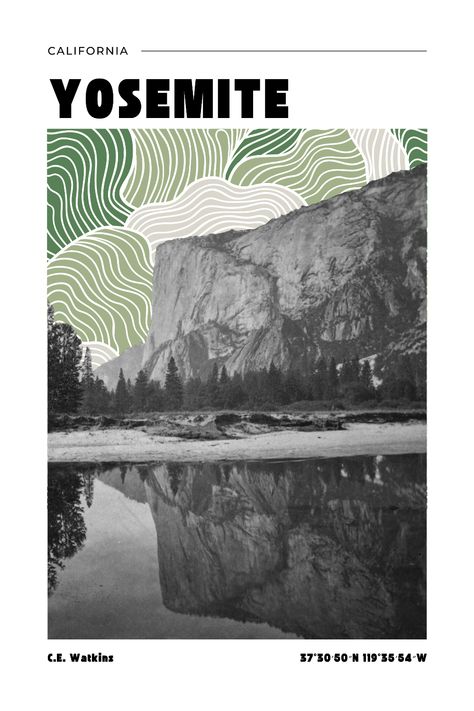 Discover the mesmerizing beauty of our Yosemite Poster Art, a stunning retro art print capturing the essence of nature. Perfect for traveler aesthetic, it brings the spirit of Yosemite hikes into your home. Embrace the travel aesthetic with this retro art design, adding a touch of elegance to your space. Elevate your decor with the timeless charm of mountain life and indulge in the mountain aesthetic. Buy it now for nature wall art inspiration. Yosemite Poster, Traveler Aesthetic, Vintage National Park Posters, Yosemite Hikes, Yosemite Art, Wall Art Inspiration, Gallery Wall Art Prints, Mountain Aesthetic, Landscape Art Prints